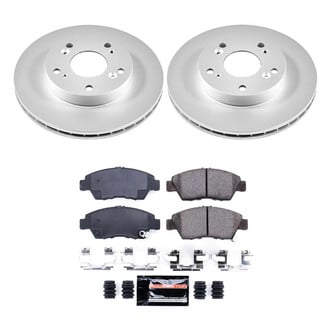 PowerStop® - Z23 Evolution Geomet® Plain Front Brake Kit