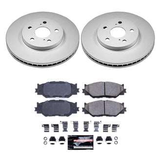 PowerStop® - Z23 Evolution Geomet® Plain Front Brake Kit