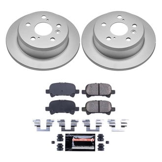 PowerStop® - Z23 Evolution Geomet® Plain Rear Brake Kit