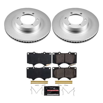 PowerStop® - Z23 Evolution Geomet® Plain Front Brake Kit