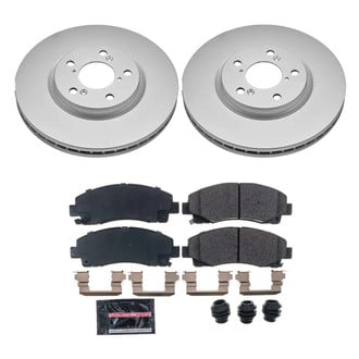 PowerStop® - Z23 Evolution Geomet® Plain Front Brake Kit