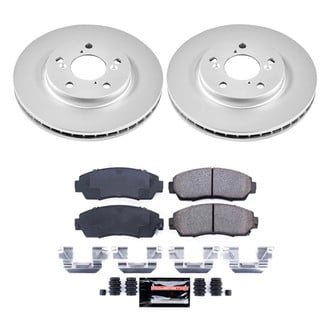 PowerStop® - Z23 Evolution Geomet® Plain Front Brake Kit