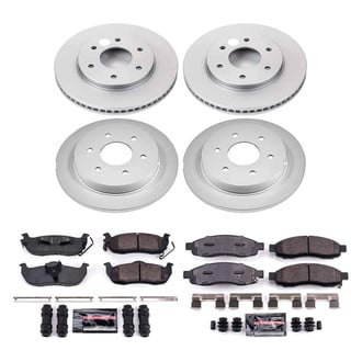 PowerStop® - Z23 Evolution Geomet® Plain Brake Kit