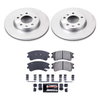 PowerStop® - Z23 Evolution Geomet® Plain Front Brake Kit