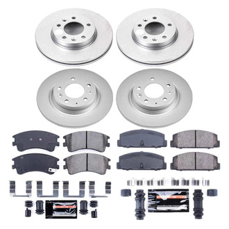 PowerStop® - Z23 Evolution Geomet® Plain Brake Kit