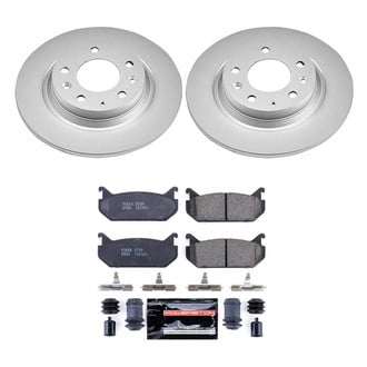 PowerStop® - Z23 Evolution Geomet® Plain Rear Brake Kit