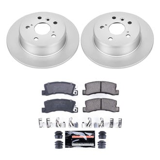 PowerStop® - Z23 Evolution Geomet® Plain Rear Brake Kit