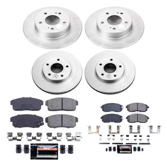 PowerStop® - Z23 Evolution Geomet® Plain Brake Kit
