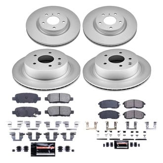 PowerStop® - Z23 Evolution Geomet® Plain Brake Kit