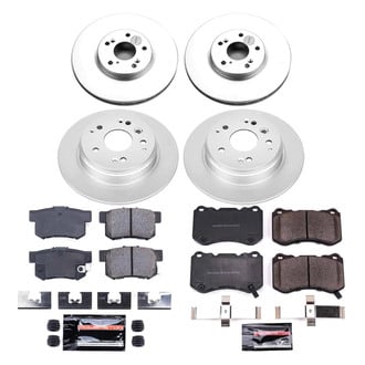 PowerStop® - Z23 Evolution Geomet® Plain Front and Rear Brake Kit