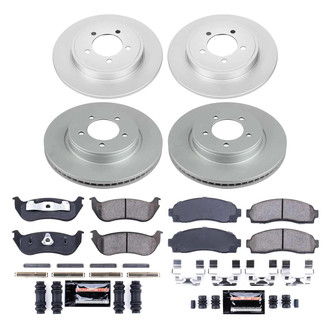 PowerStop® - Z23 Evolution Geomet® Plain Brake Kit