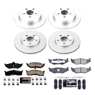 PowerStop® - Z23 Evolution Geomet® Plain Brake Kit