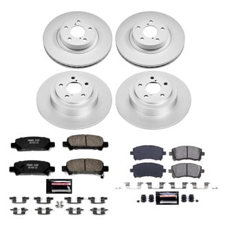 PowerStop® - Z23 Evolution Geomet® Plain Brake Kit