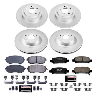 PowerStop® - Z23 Evolution Geomet® Plain Brake Kit