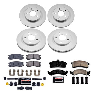 PowerStop® - Z23 Evolution Geomet® Plain Front and Rear Brake Kit