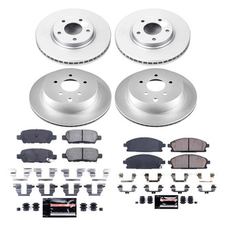 PowerStop® - Z23 Evolution Geomet® Plain Brake Kit