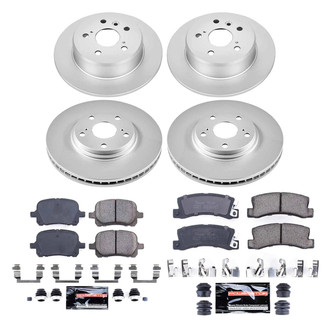 PowerStop® - Z23 Evolution Geomet® Plain Brake Kit