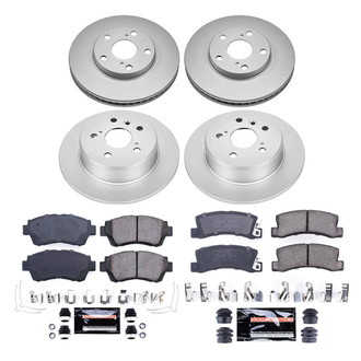 PowerStop® - Z23 Evolution Geomet® Plain Brake Kit