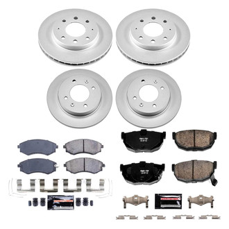 PowerStop® - Evolution Geomet Z23 Plain Brake Kit