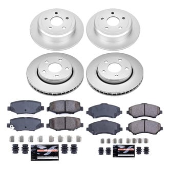 PowerStop® - Z23 Evolution Geomet® Plain Front and Rear Brake Kit