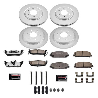 PowerStop® - Z36 Evolution Geomet® Plain Brake Kit