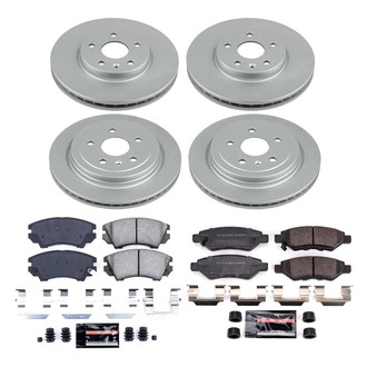 PowerStop® - Z23 Evolution Geomet® Plain Brake Kit