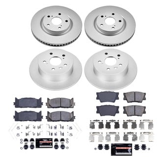 PowerStop® - Z23 Evolution Geomet® Plain Brake Kit