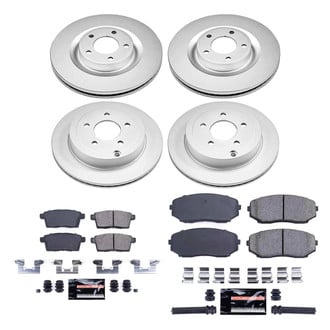 PowerStop® - Z23 Evolution Geomet® Plain Brake Kit