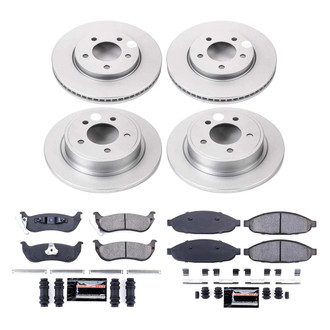 PowerStop® - Z23 Evolution Geomet® Plain Brake Kit