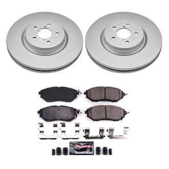 PowerStop® - Z23 Evolution Geomet® Plain Front Brake Kit