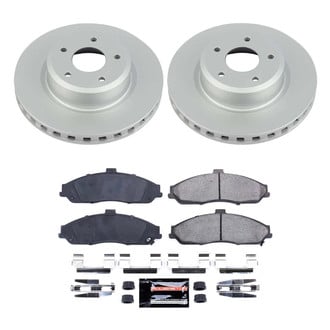 PowerStop® - Z23 Evolution Geomet® Plain Front Brake Kit