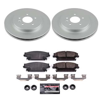 PowerStop® - Z23 Evolution Geomet® Plain Rear Brake Kit
