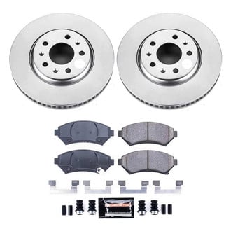 PowerStop® - Z23 Evolution Geomet® Plain Front Brake Kit