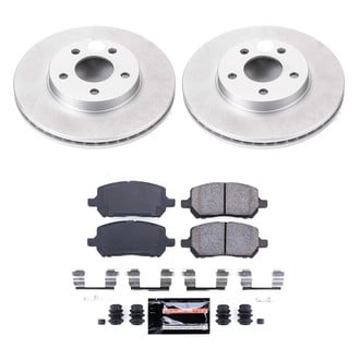 PowerStop® - Z23 Evolution Geomet® Plain Front Brake Kit