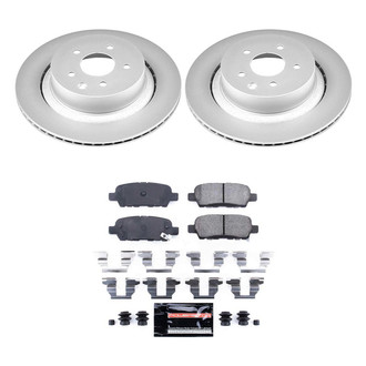 PowerStop® - Z23 Evolution Geomet® Plain Rear Brake Kit
