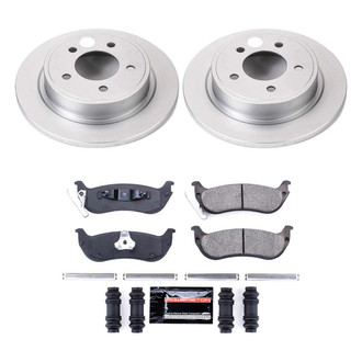 PowerStop® - Z23 Evolution Geomet® Plain Rear Brake Kit
