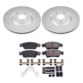 PowerStop® - Z23 Evolution Geomet® Plain Front Brake Kit