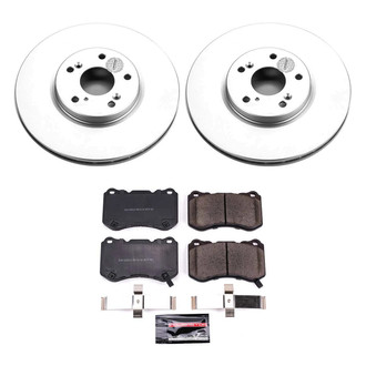 PowerStop® - Z23 Evolution Geomet® Plain Front Brake Kit