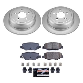 PowerStop® - Z23 Evolution Geomet® Plain Rear Brake Kit