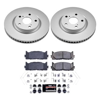 PowerStop® - Z23 Evolution Geomet® Plain Front Brake Kit