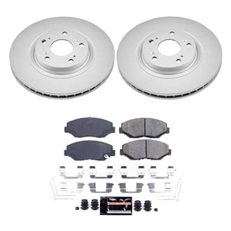 PowerStop® - Z23 Evolution Geomet® Plain Front Brake Kit