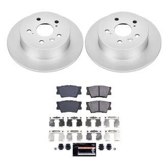 PowerStop® - Z23 Evolution Geomet® Plain Rear Brake Kit