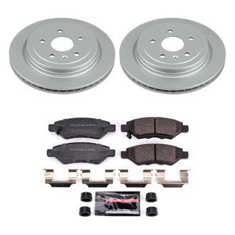 PowerStop® - Z23 Evolution Geomet® Plain Rear Brake Kit