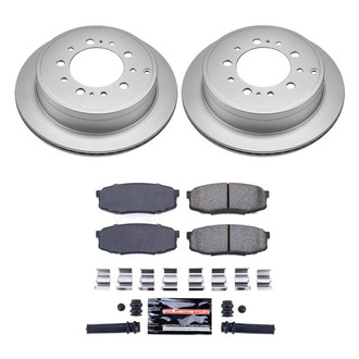 PowerStop® - Z23 Evolution Geomet® Plain Rear Brake Kit