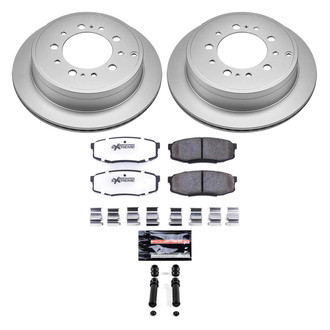 PowerStop® - Z36 Evolution Geomet® Plain Rear Brake Kit