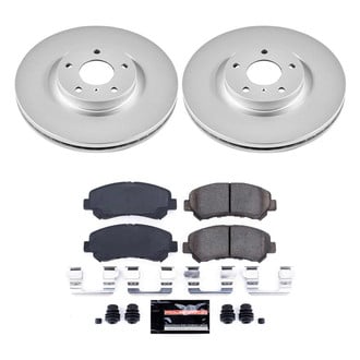 PowerStop® CPK3076-23 - Z23 Evolution Geomet® Plain Front Brake Kit