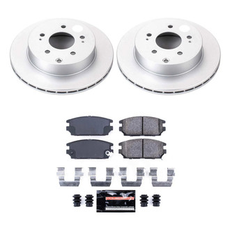 PowerStop® - Z23 Evolution Geomet® Plain Rear Brake Kit