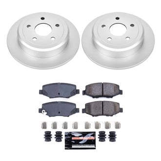 PowerStop® - Z23 Evolution Geomet® Plain Rear Brake Kit