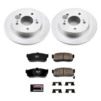 PowerStop® - Z23 Evolution Geomet® Plain Rear Brake Kit