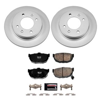 PowerStop® - Z23 Evolution Geomet® Plain Rear Brake Kit